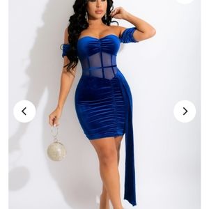 Nipsey blue gown
